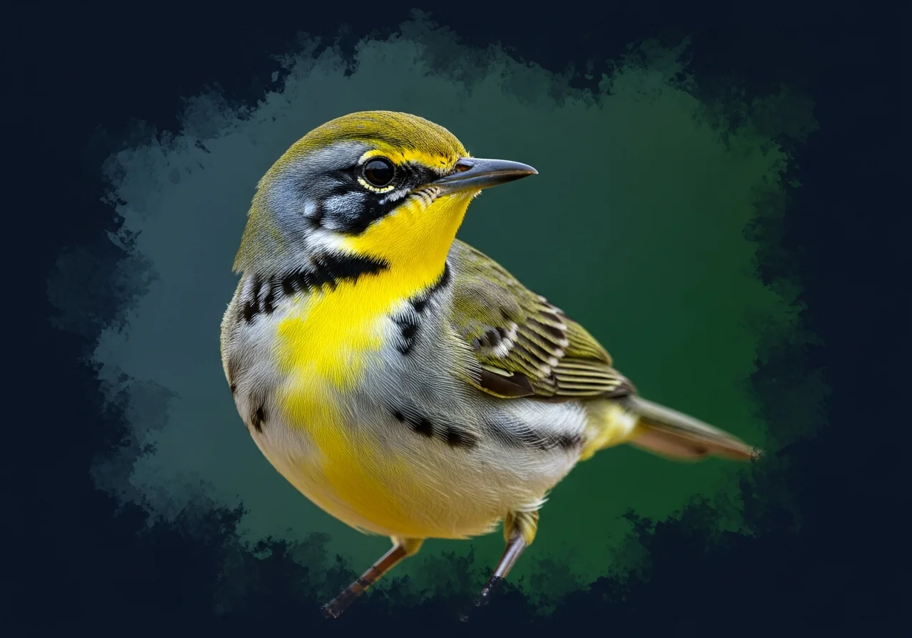 Gelbflügel-Brillenvogel (Zosterops flavus)