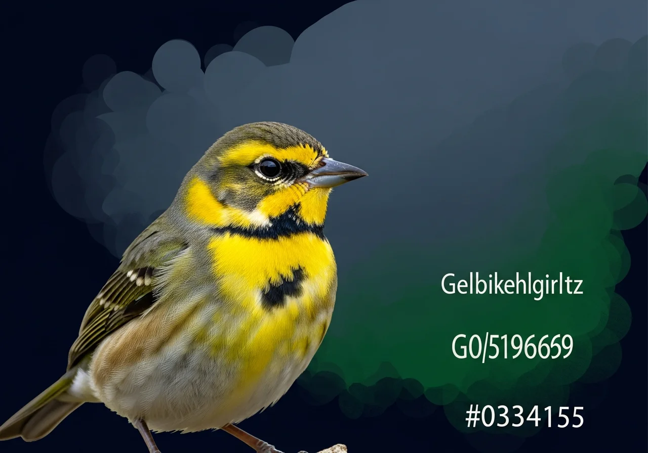 Gelbkehlgirlitz (serinus flavigula)
