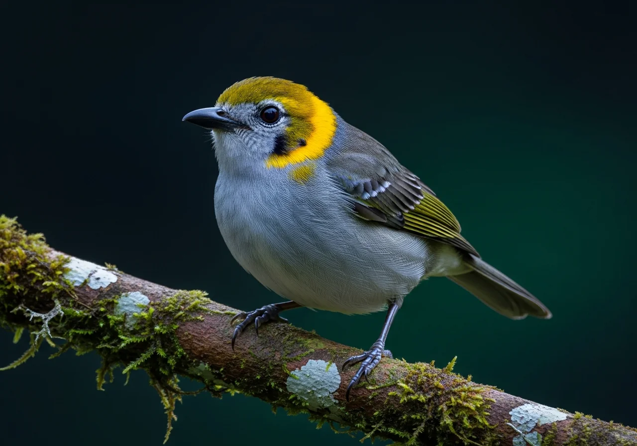 Gelbwangen-Breitschnabel (Pachyramphus xanthogenys)