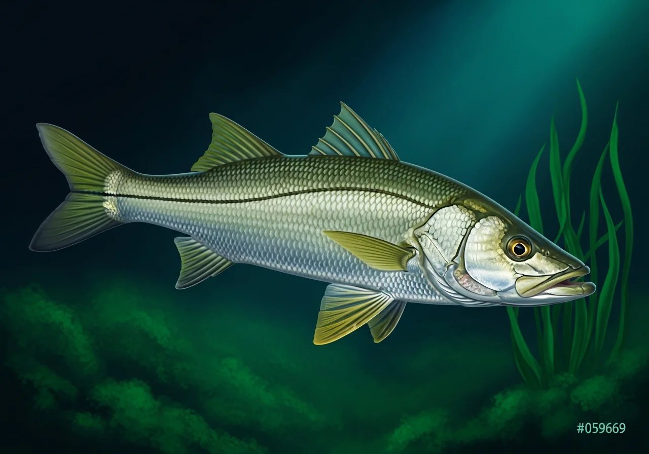 Gemeiner Snook (Centropomus undecimalis)