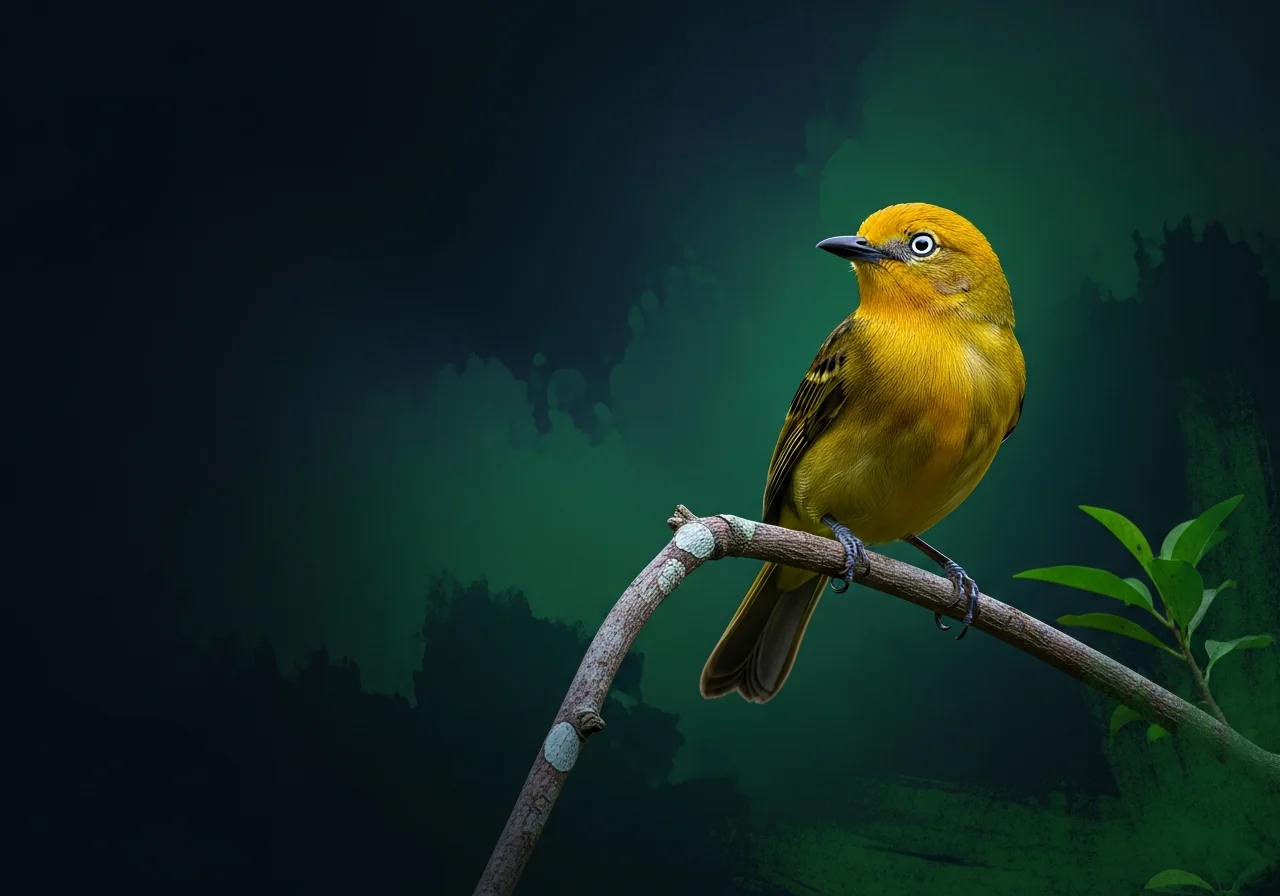 Gold-Wida (Euplectes aureus)