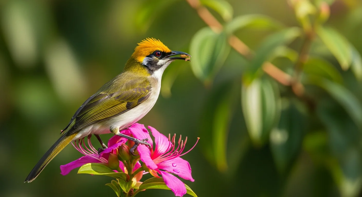 Goldscheitel-Honigfresser