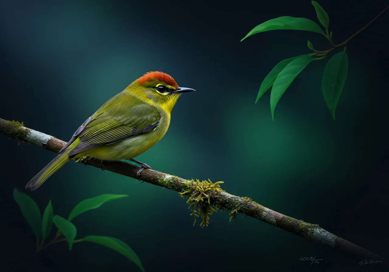 Granada-Todi (Hemitriccus granadensis)