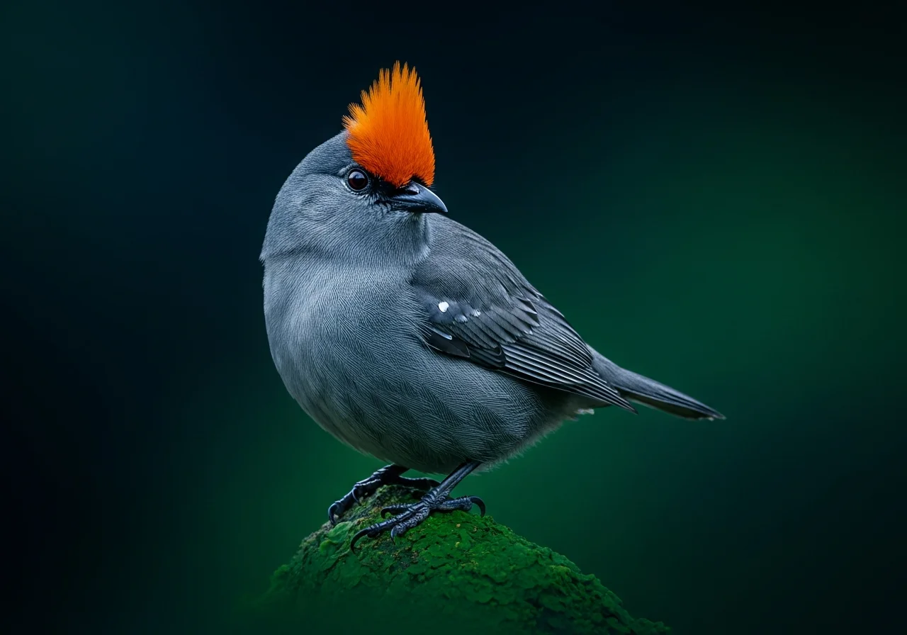 Grau-Glanzvogel (Conirostrum cinereum)