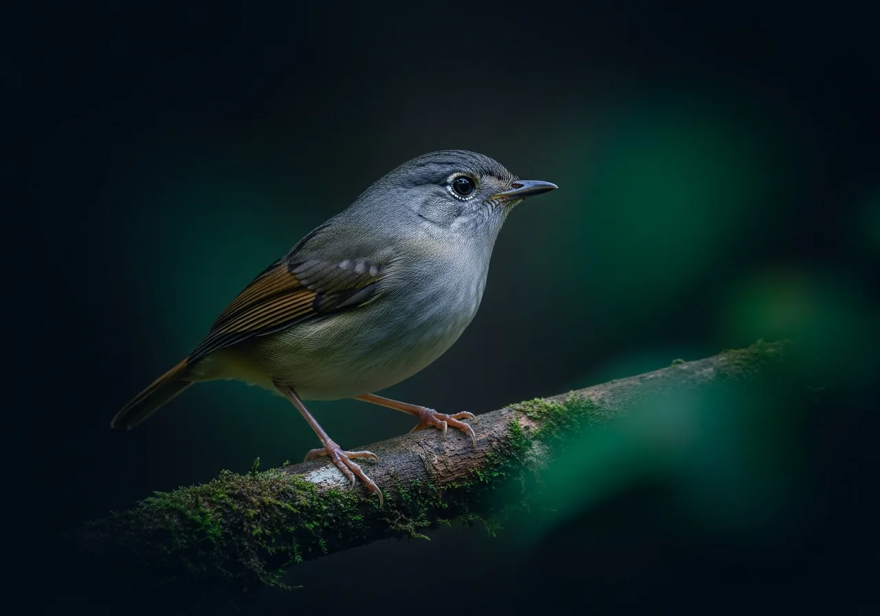 Grauameisenpitta (Odontorchilus cinereus)