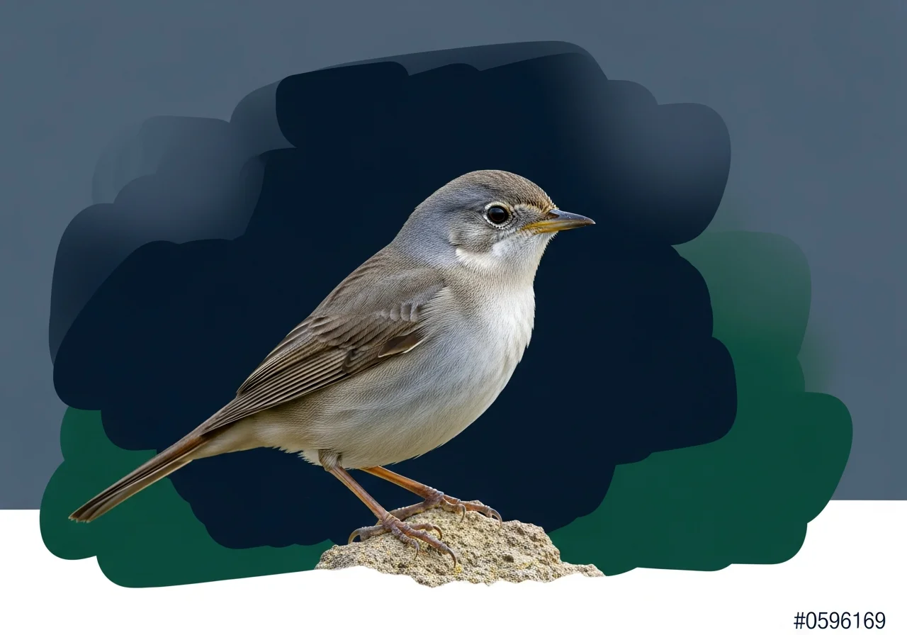 Grauköpfiger Grasmückenrohrsänger (Prinia cinereocapilla)