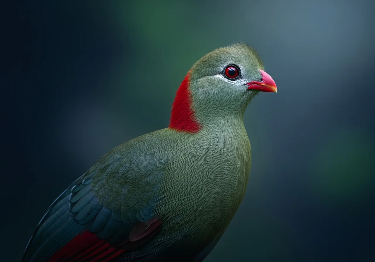 Hartlaubs Taurako (Tauraco hartlaubi)