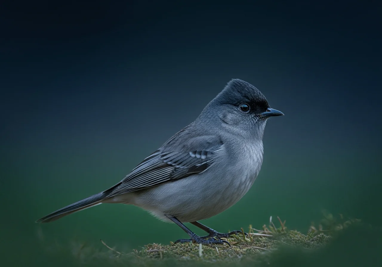 Hauben-Schmuckvogel (Rhegmatorhina cristata)