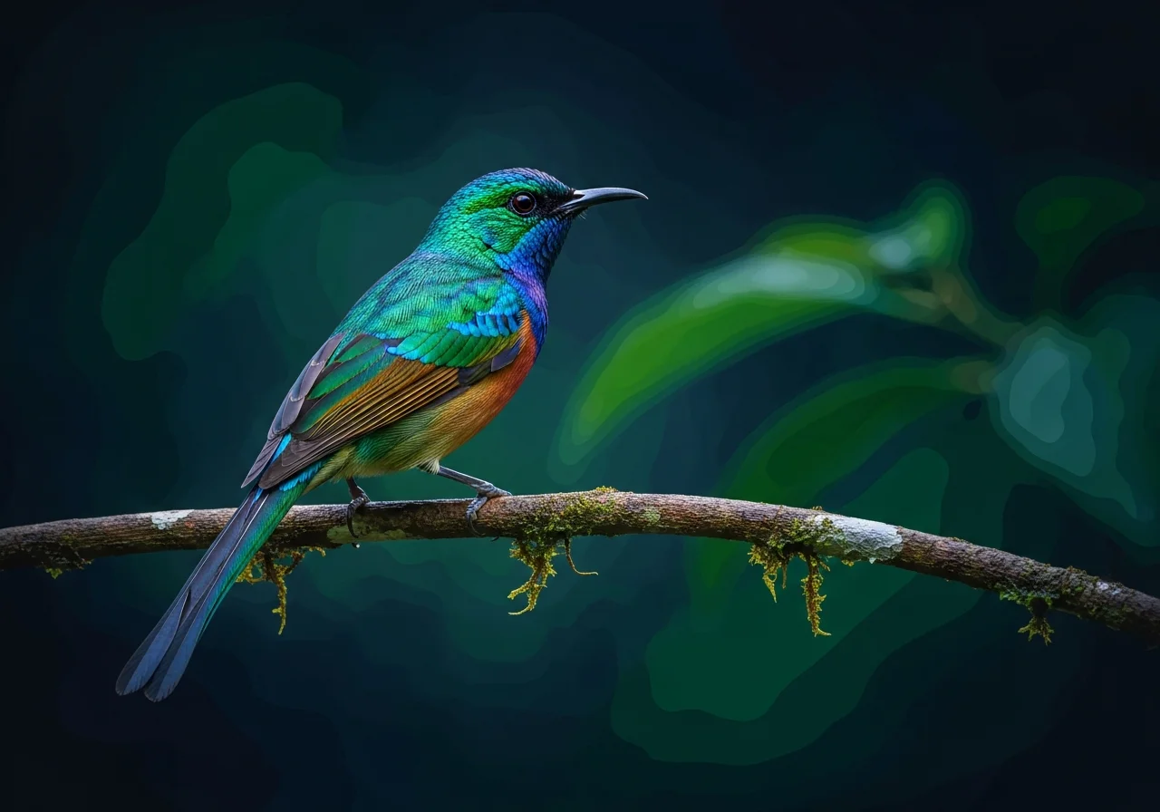 Herran-Glanzschwänzchen (Chalcostigma herrani)