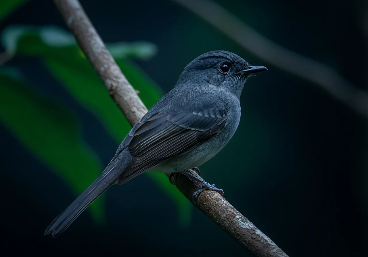 Hudson-Tyrann (Knipolegus hudsoni)