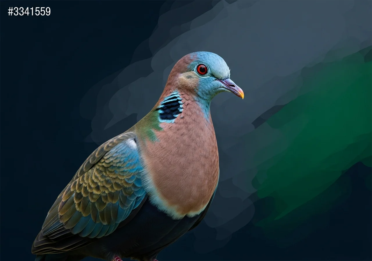 Huttons Fruchttaube (Ptilinopus huttoni)