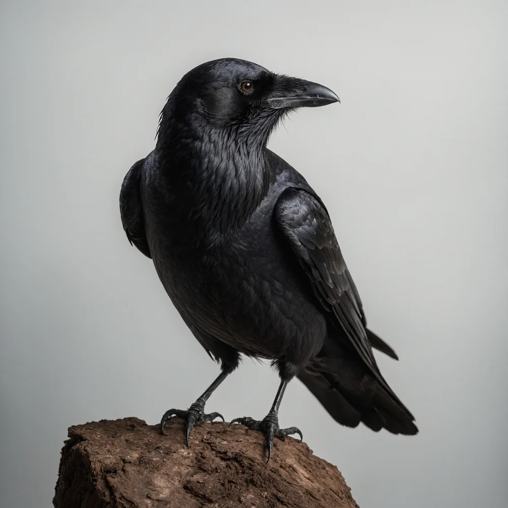 Insel Krähe (Corvus insularis)