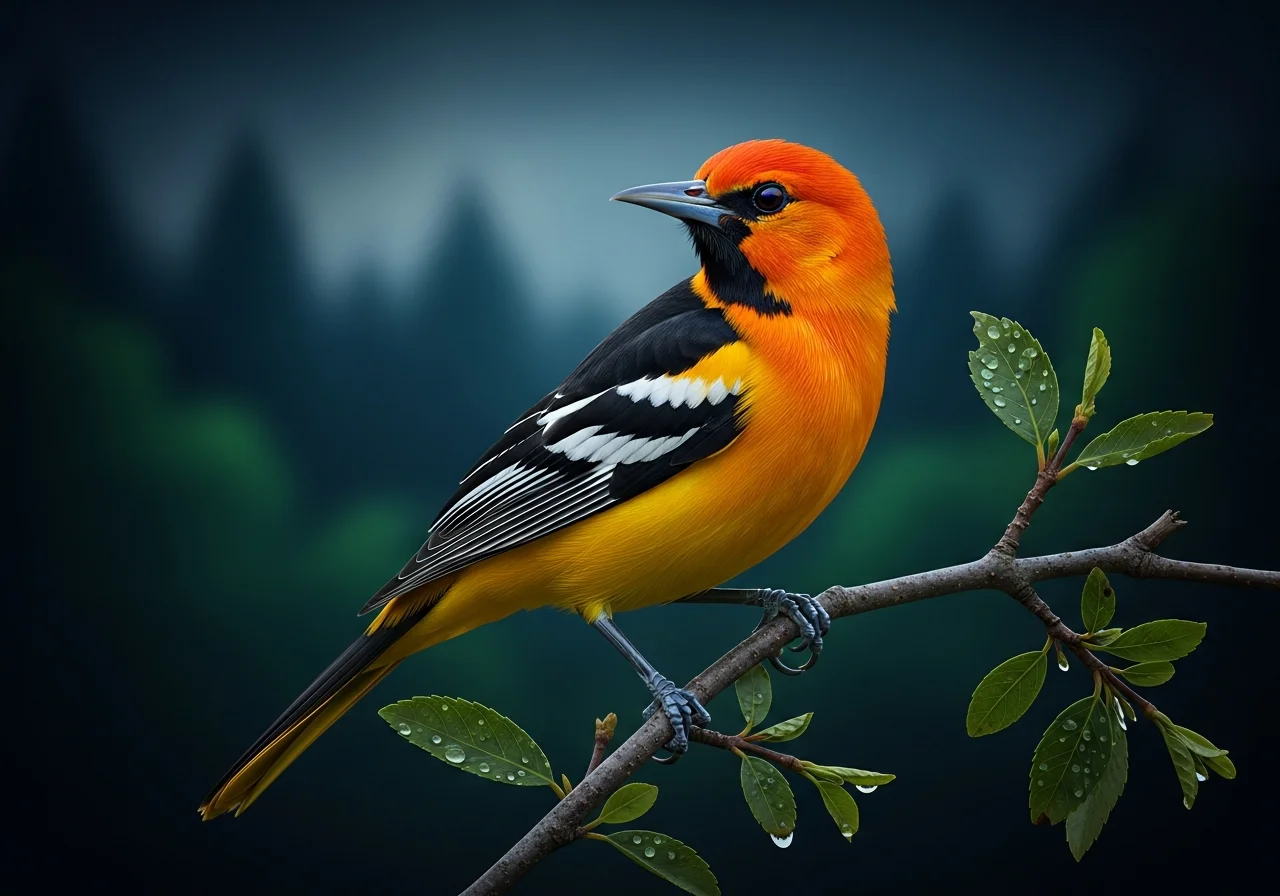Kapuzen-Trupial (Icterus cucullatus)