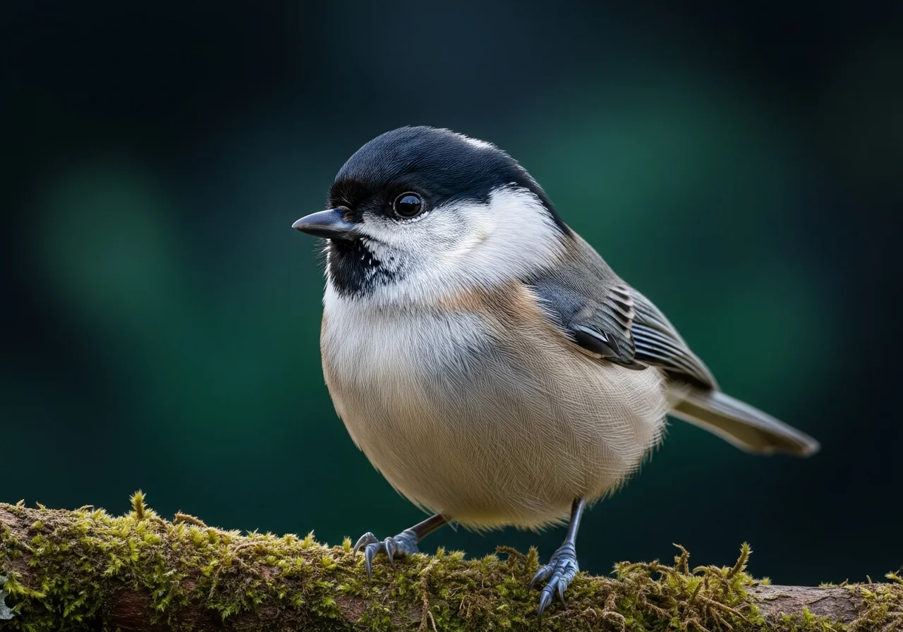 Kaspische Meise (parus carpi)