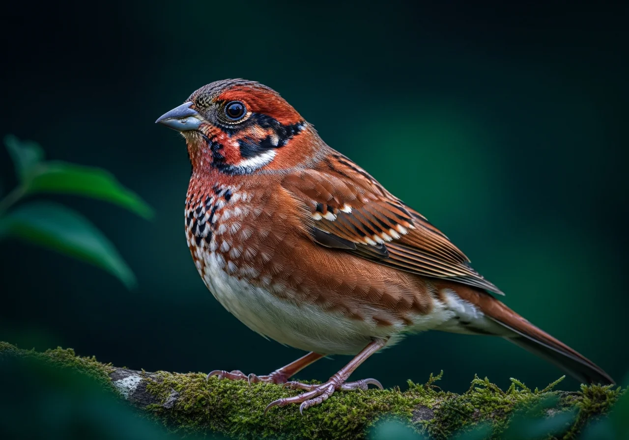 Kastanienammer (Emberiza rutila)