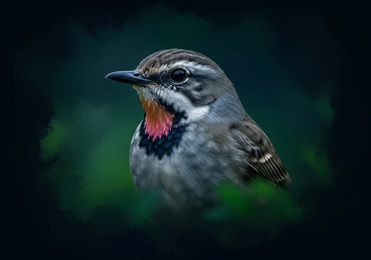 Kehlbart-Bartvogel (Macronus gularis)