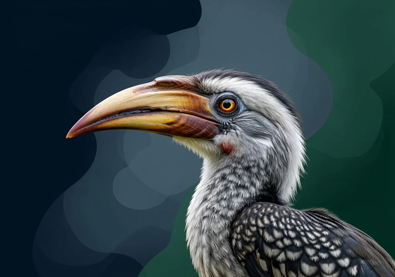 Kenricks Flügelhornvogel (Poeoptera kenricki)
