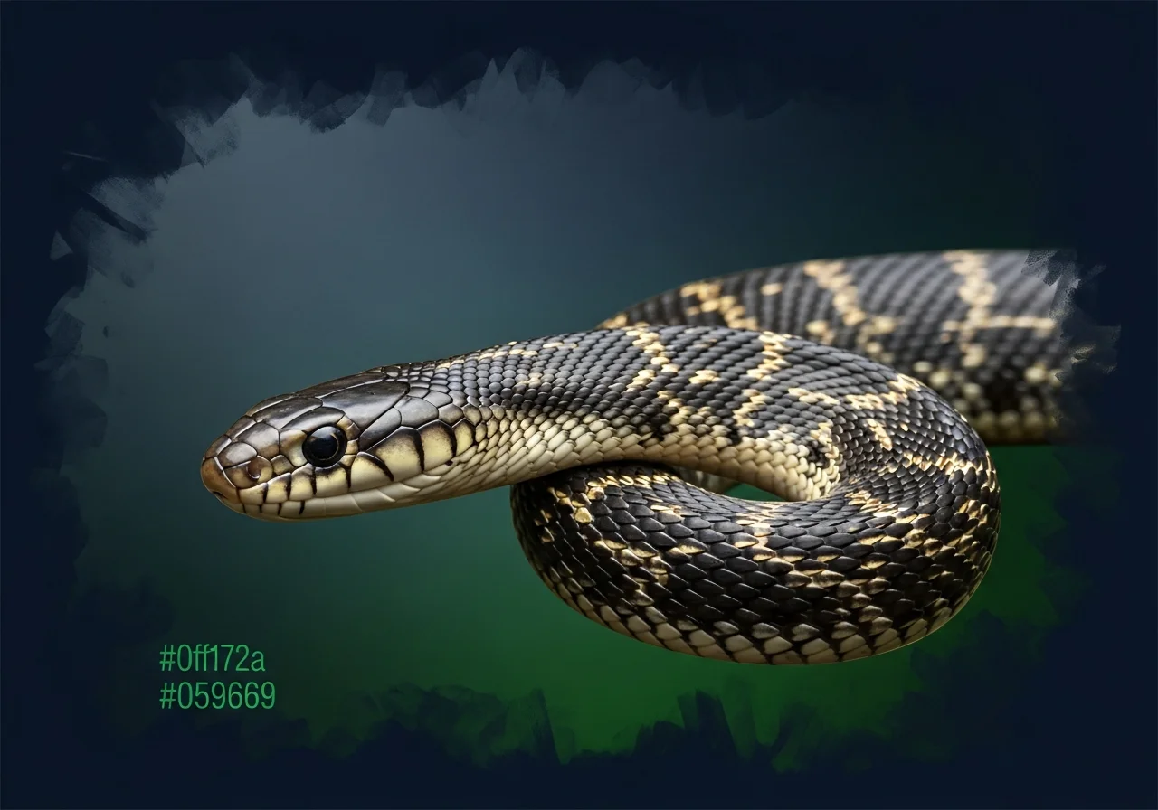 Königsnatter (Regina septemvittata)