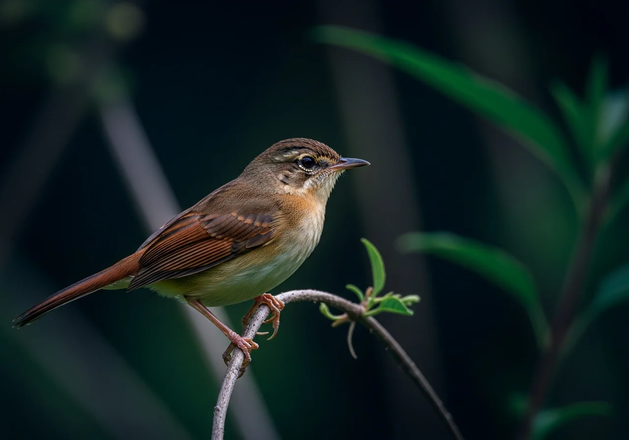 Kurzflügel-Cistensänger (Cisticola brachypterus)