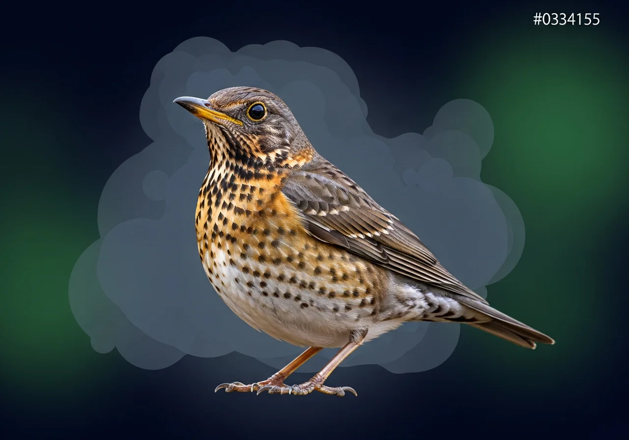 Lawrences Drossel (Turdus lawre)