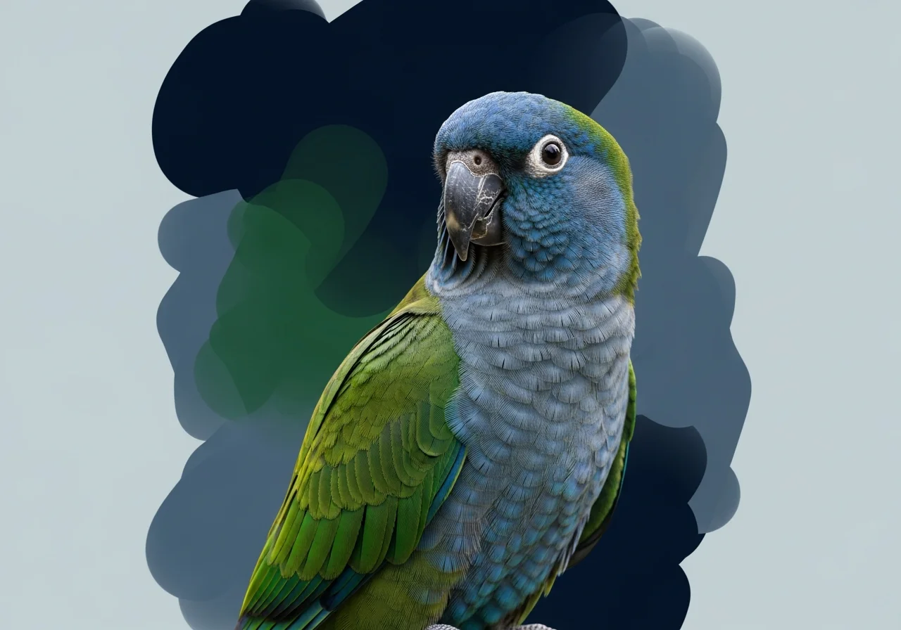 Lucians Sittich (Pyrrhura lucianii)