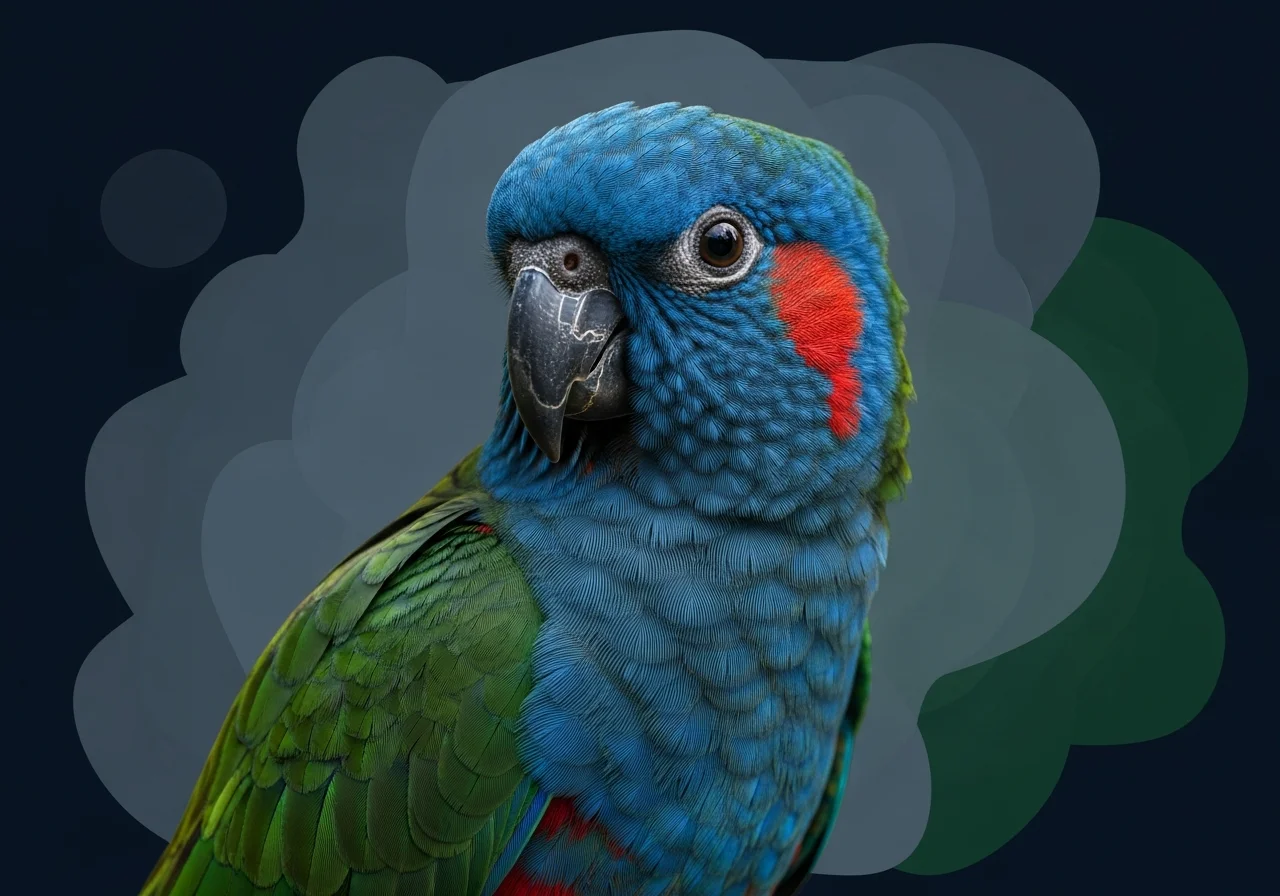 Maximilian-Sittich (Pionus maximiliani)