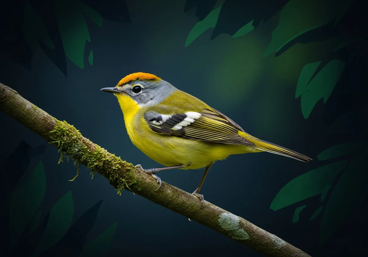 Mückenfresser-Waldsänger (Basileuterus culicivorus)