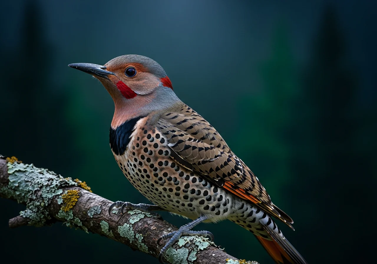 Nördlicher Gelbschaftspecht (Colaptes auratus)