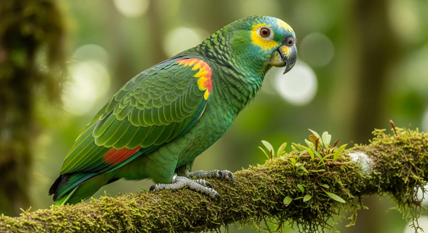 Orangenflügelamazone