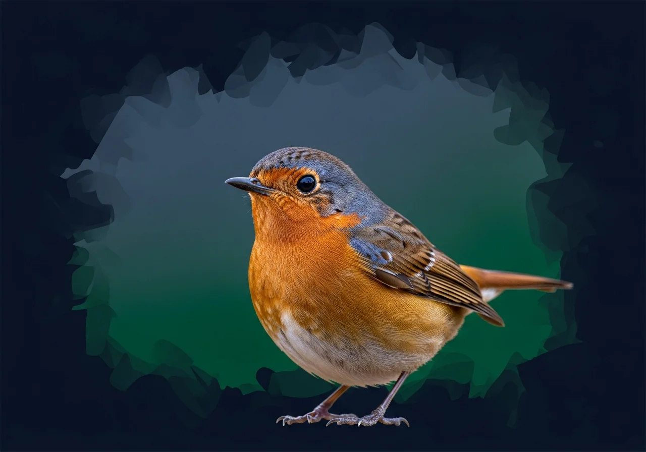 Orangeohr-Dickschnabeldrossel (Pycnonotus atriceps)