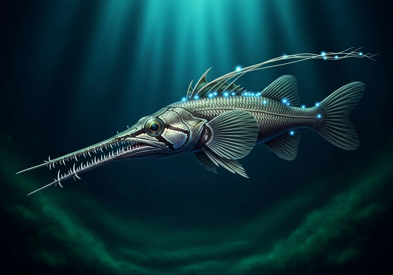 Pazifischer Viperfisch (Chauliodus macouni)
