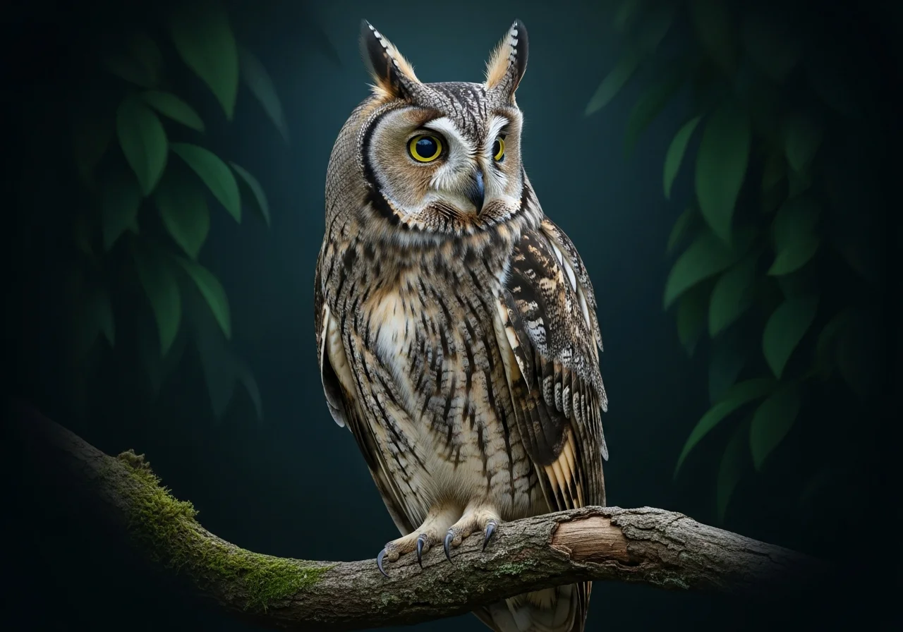 Pfeilohreule (Otus sagittatus)