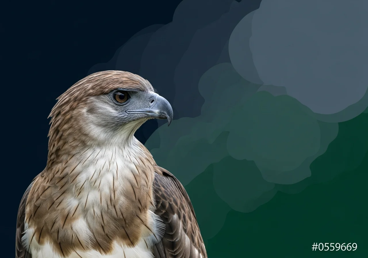 Philippinen-Schlangenadler (Spilornis holospilus)