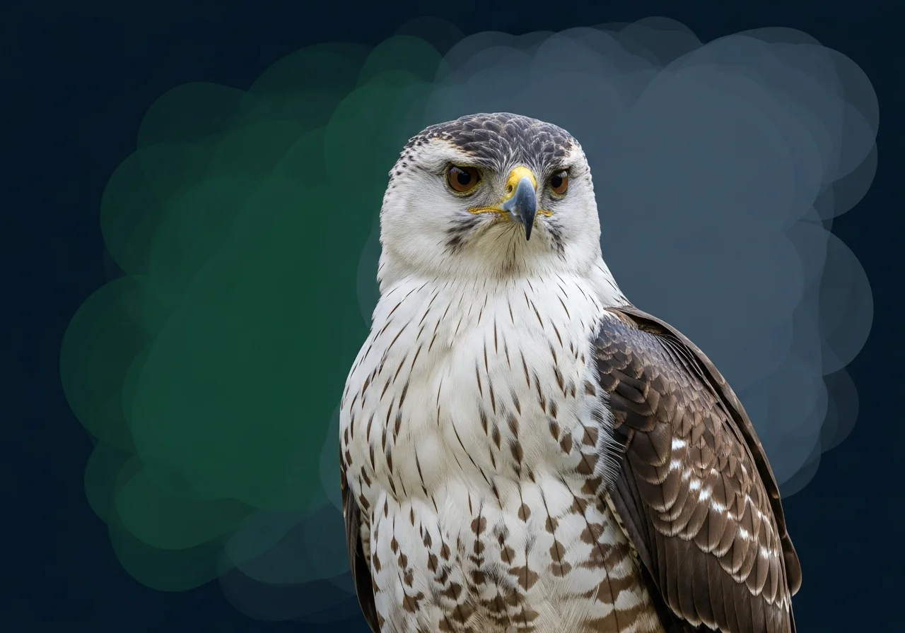 Prächtiger Baumfalke (Polihierax insignis)