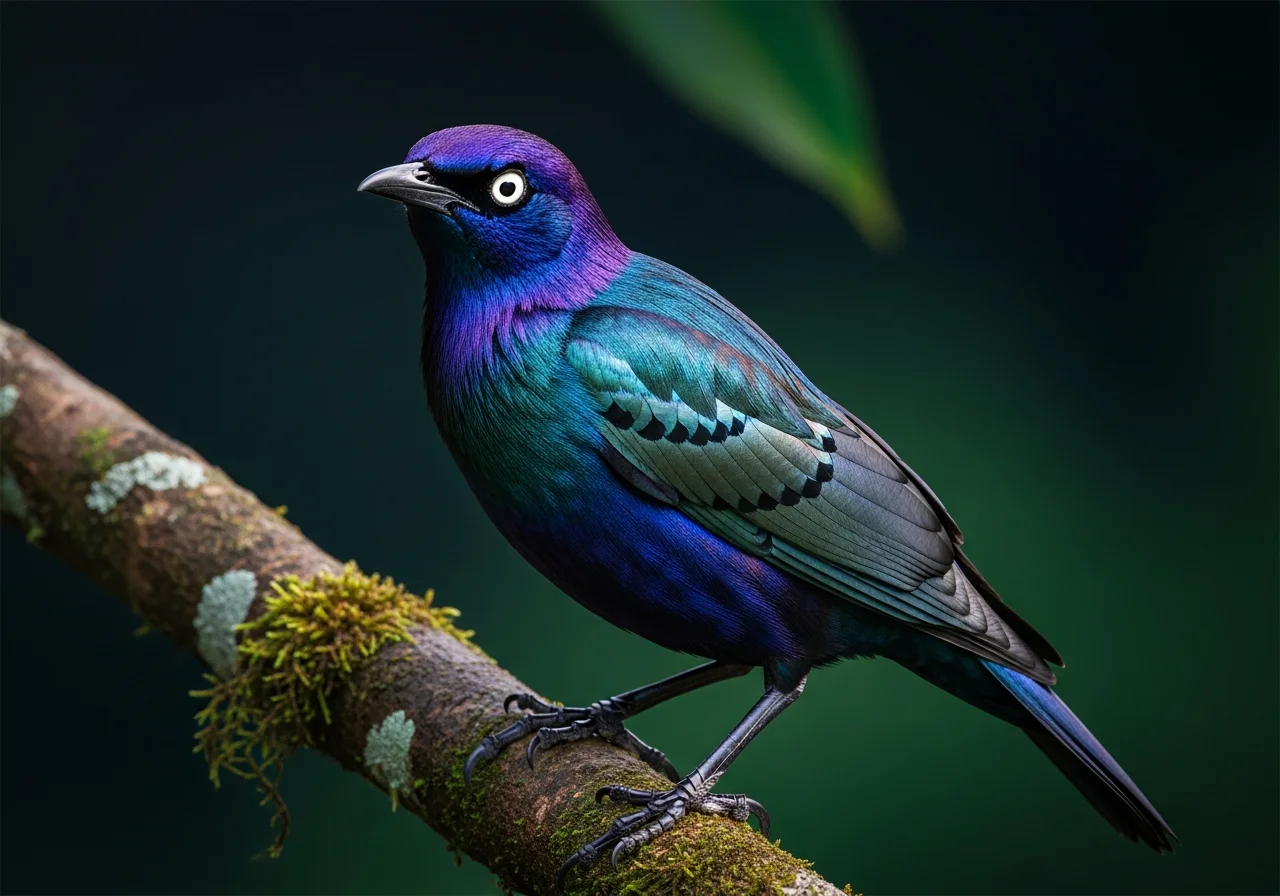 Purpurkopf-Glanzstar (Lamprotornis purpureiceps)