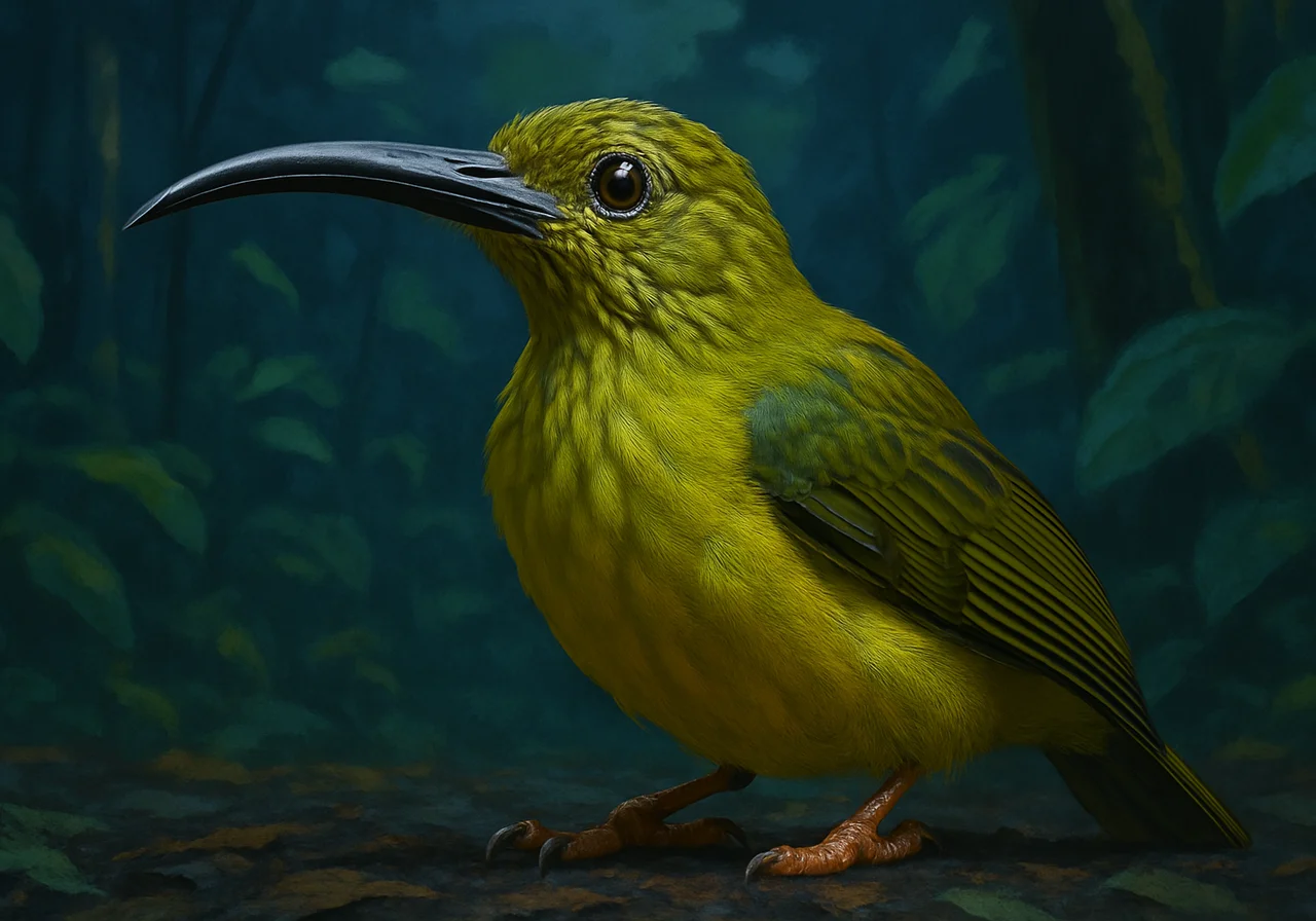 Riesen-Spinnenjäger (Arachnothera magna)