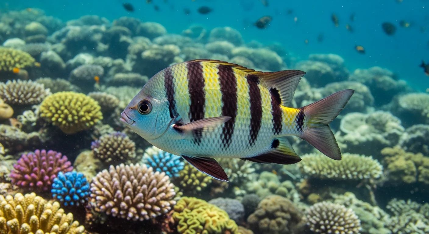 Riff-Sergeantenfisch