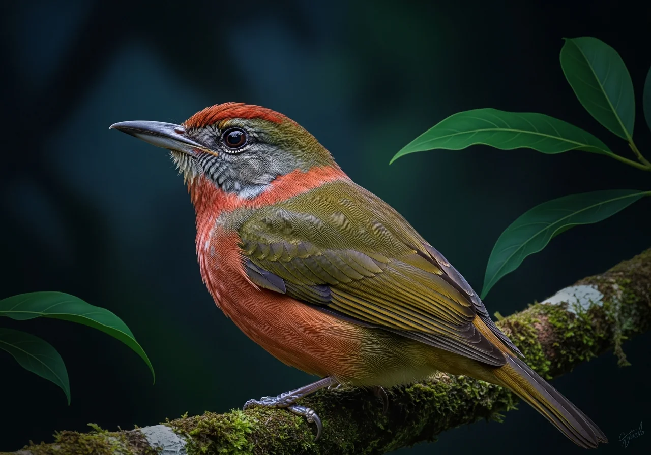 Rostbauch-Baumsteiger (Margarornis rubiginosus)