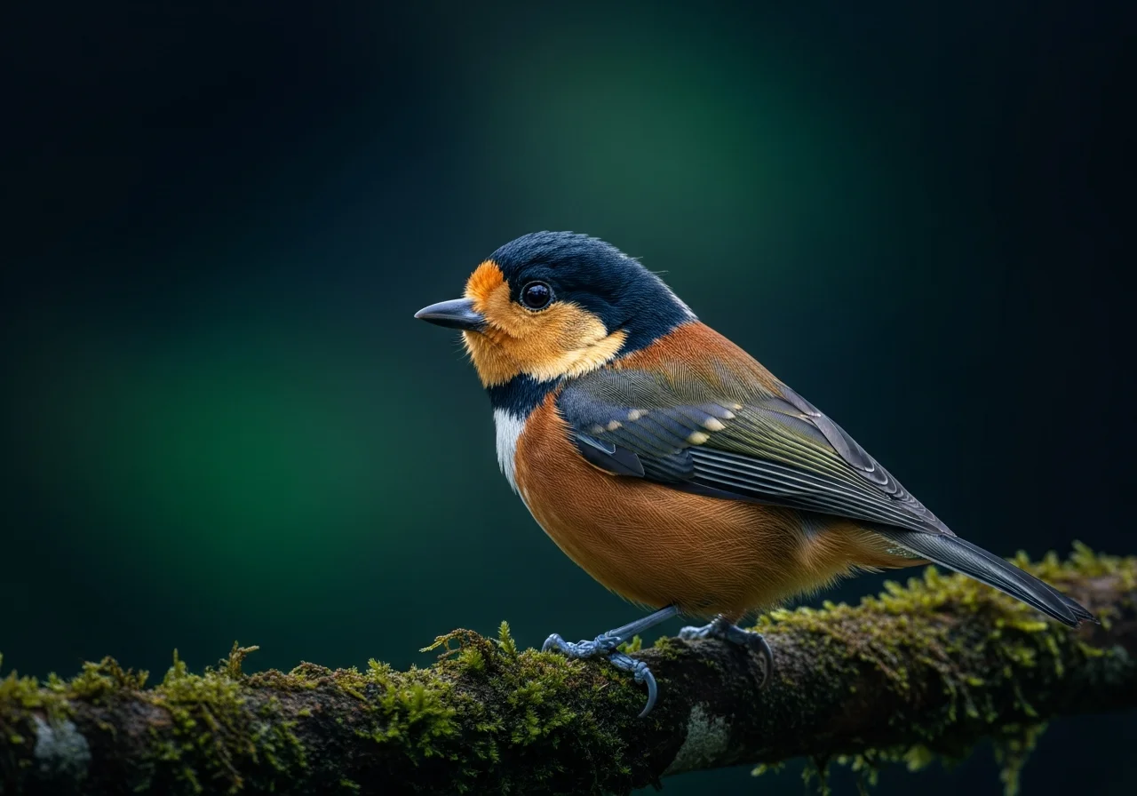 Rostbauchmeise (Periparus rubidiventris)