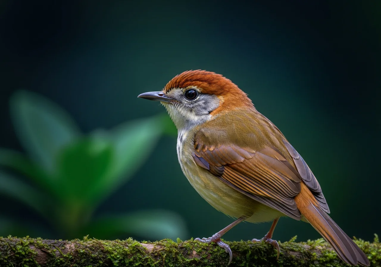 Rostbürzel-Augenbrauenbabbler (Pellorneum pyrrogenys)