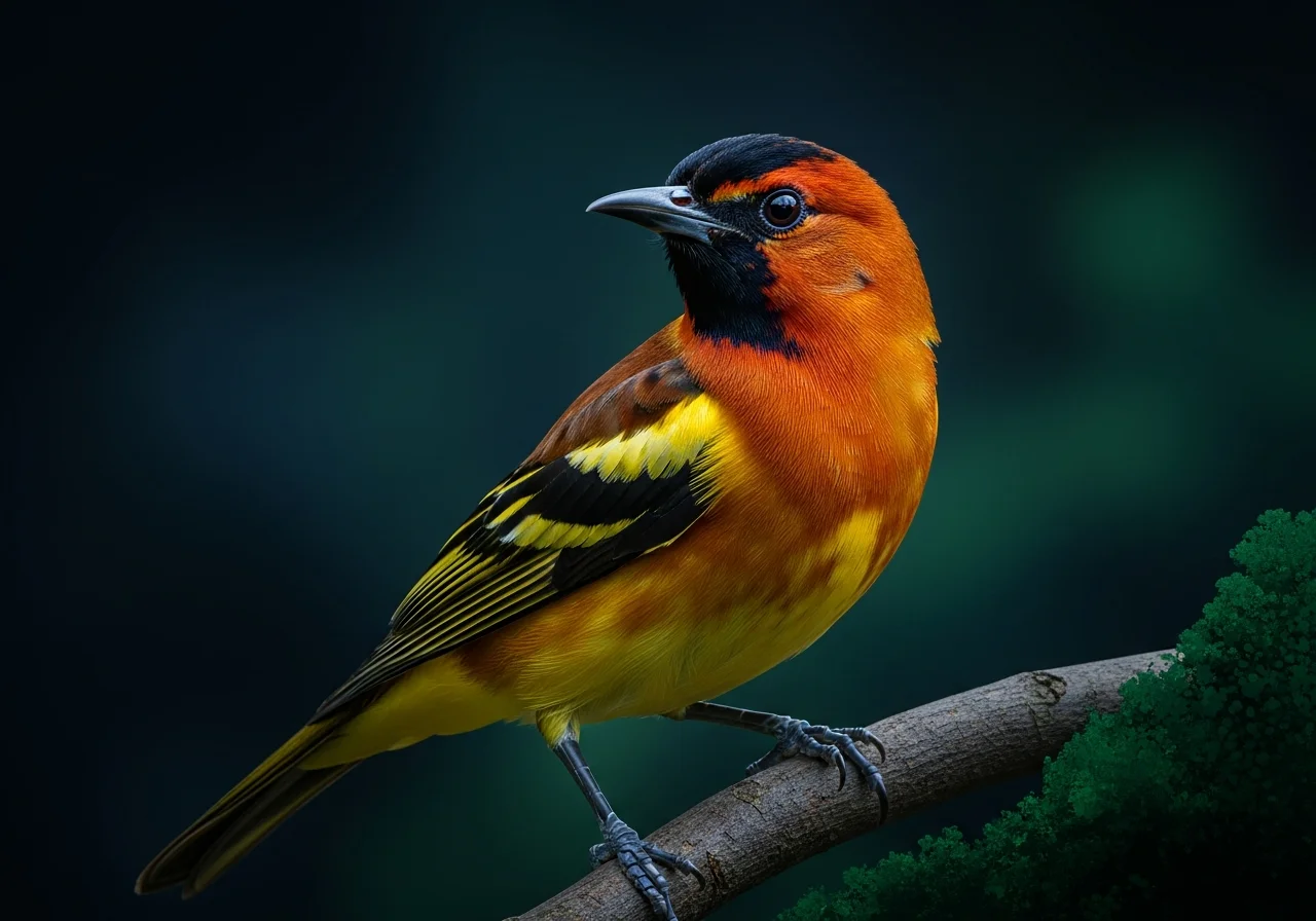 Rostbürzel-Trupial (Icterus prosthemelas)