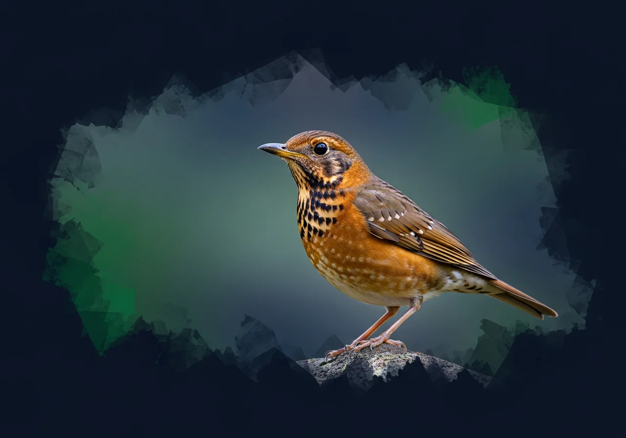 Rotbauch-Schattenammer (Pteruthius rufiventer)