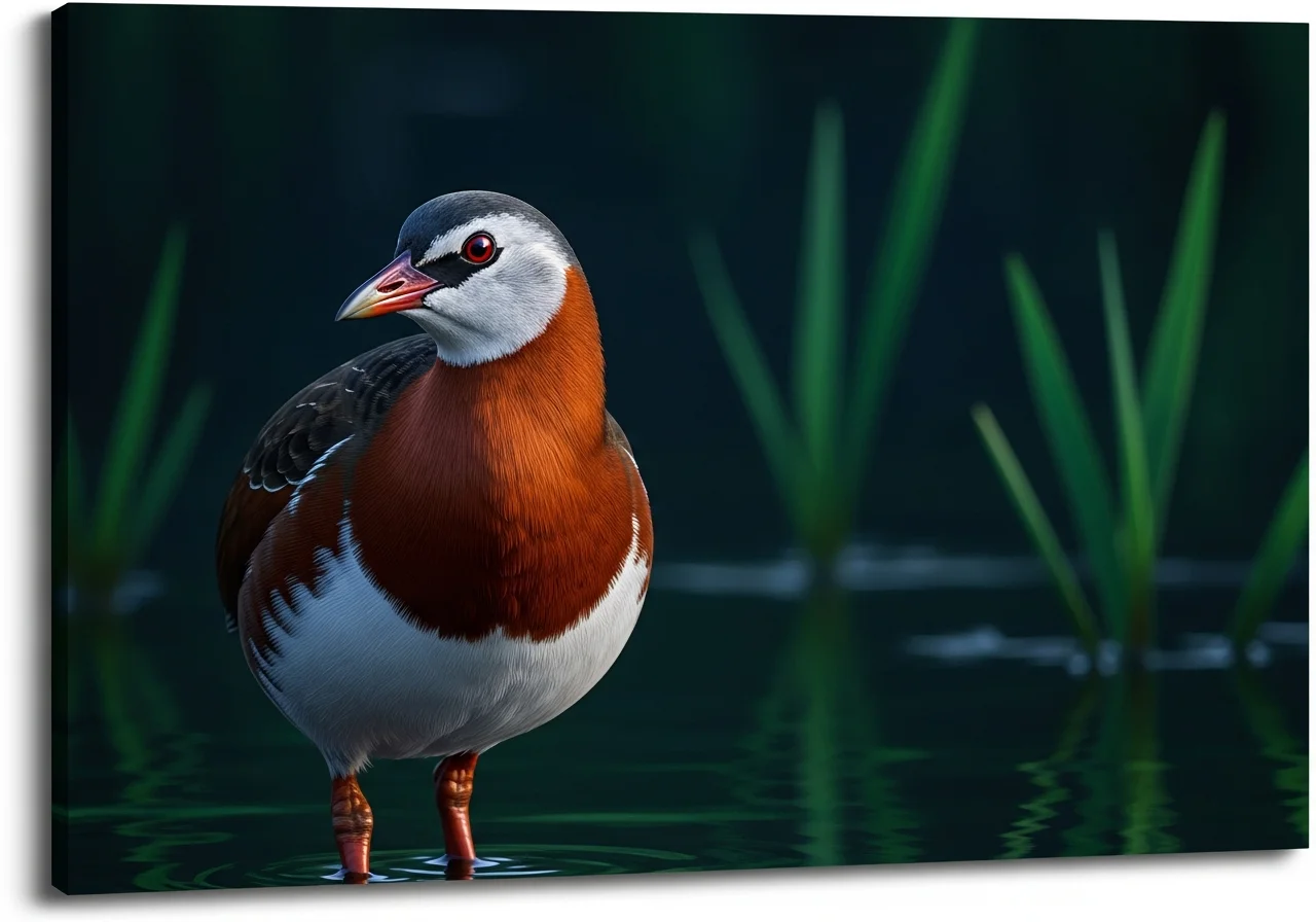 Rotschenkel-Sumpfhuhn (Laterallus leucopyrrhus)