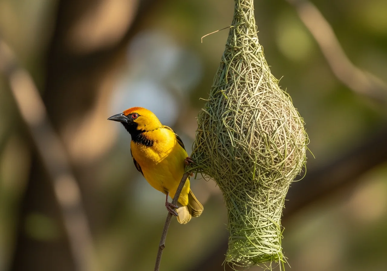 Rückenfleck-Weber (Ploceus dorsomaculatus)