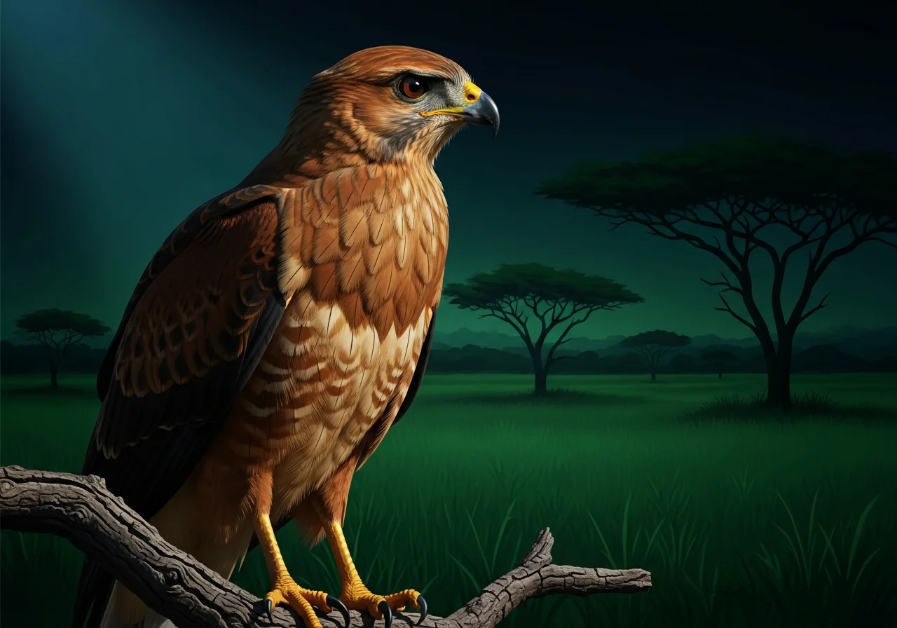 Savannenhabicht (Buteogallus meridionalis)