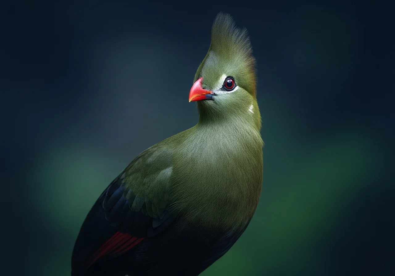 Schalows Taurako (Tauraco schalowi)