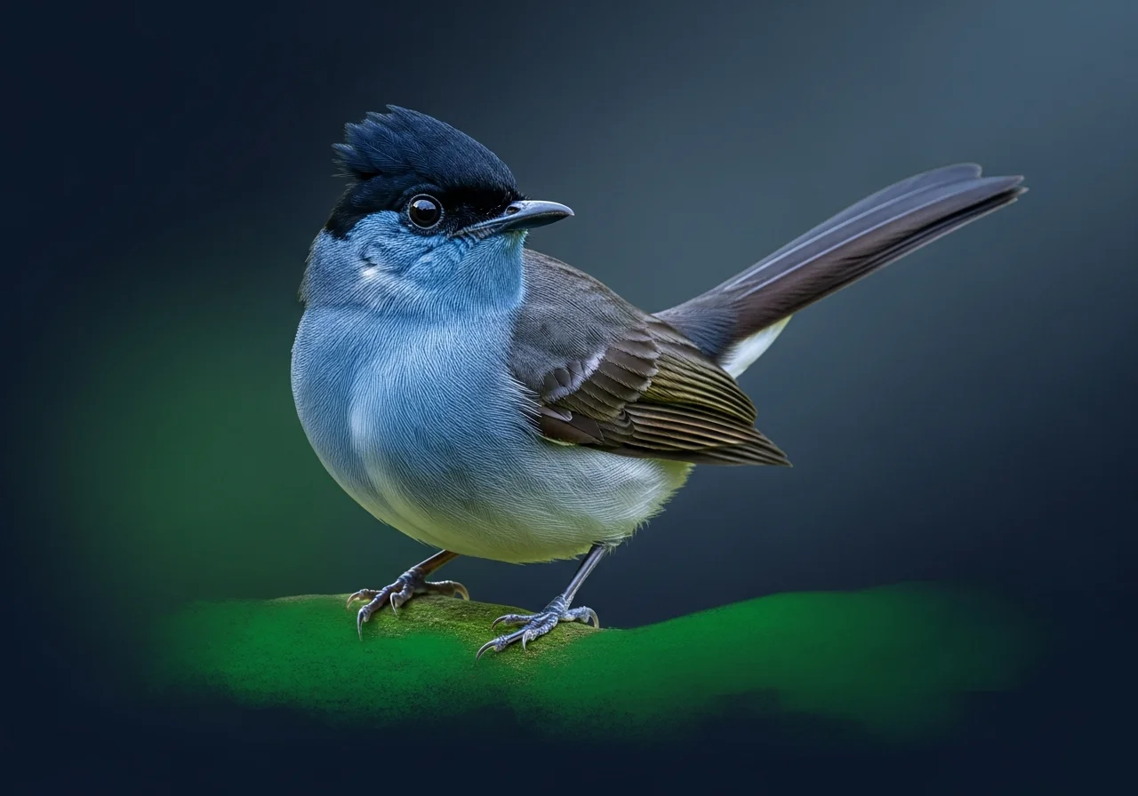 Schlichtes Paradiesschnäpperchen (Sublegatus modestus)