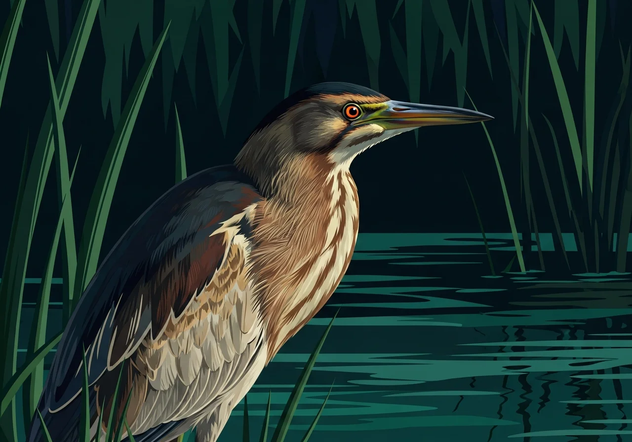 Schmuckrohrdommel (Ixobrychus eurhythmus)