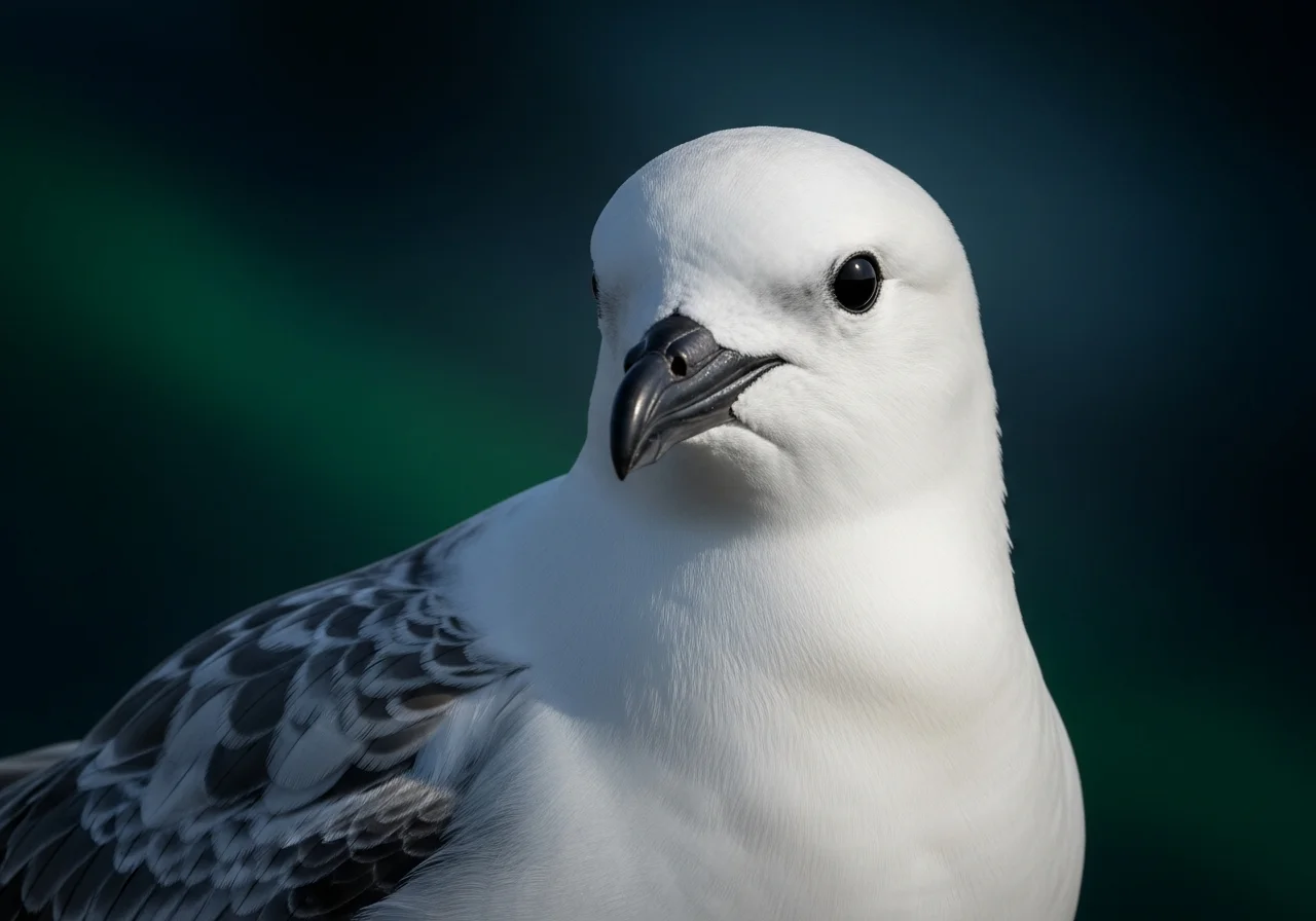 Schneesturmvogel (Pagodroma nivea)