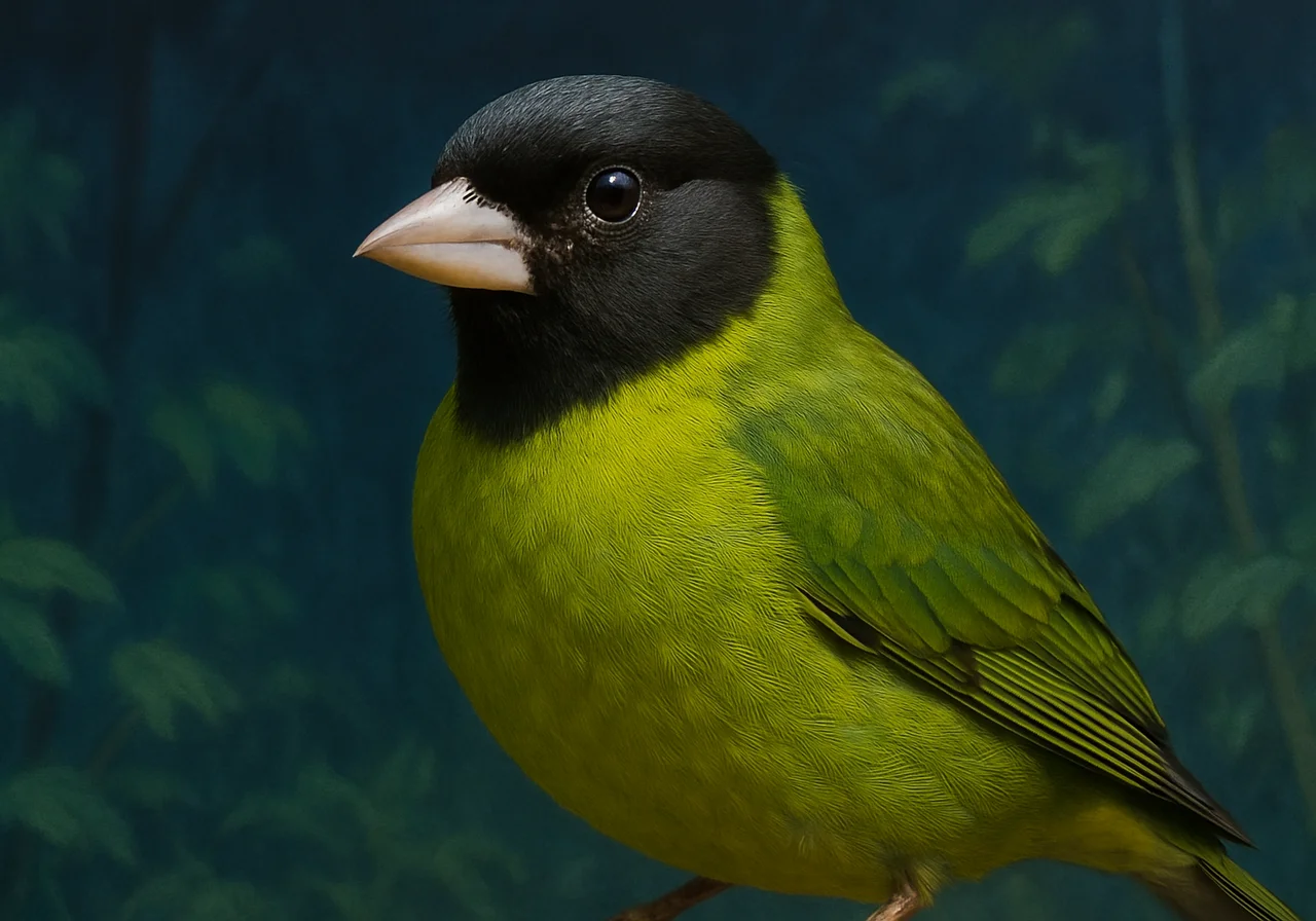 Schwarzbrust-Grünfink